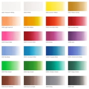 Arteza Acrylic Gouache Paint, Matte Finish, Multicolor, Set of 24, 12 mL