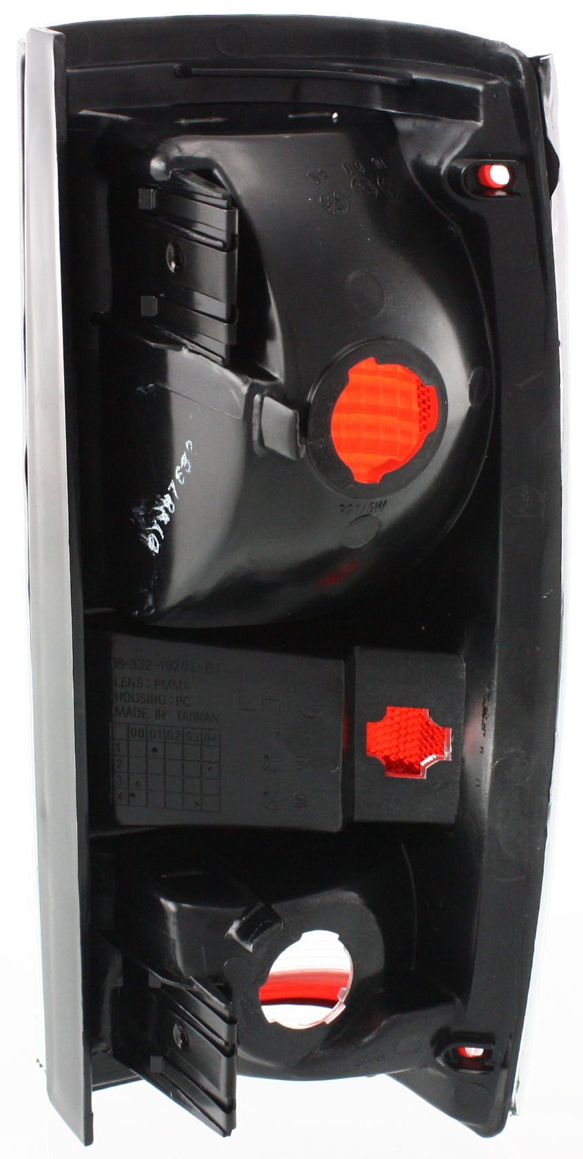 Tail Light Compatible With 1982-1993 Chevrolet S10 1991-1993 GMC Sonoma Left Driver