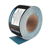 ProductionShop 80 Grit PSA Rhombus Diamond Shape Blue Longboard Sandpaper, 2-3/4" Wide Continuous 12 Yard Roll - Self Adhesive Stickyback for Auto Wood, Hand Sanding Block