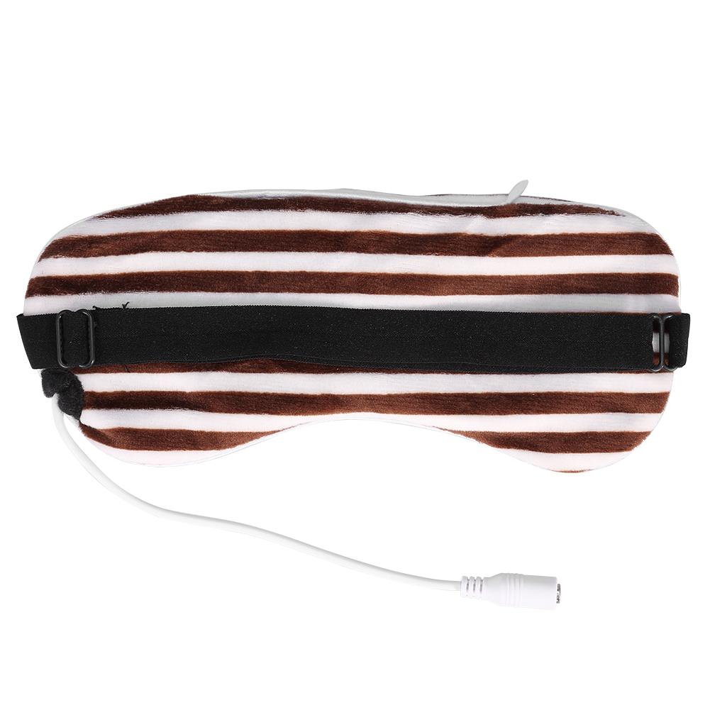 Peahefy USB Heating Steam Eyeshade Lavender Eye Mask Eye Massager Sleep