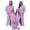 Purple, variant on RUTAYY Family Matching Pajamas Solid Color Long Sleeve Cat Ears Hooded Loungewear Cozy Animal Sleepwear Holiday Chic Jumpsuits