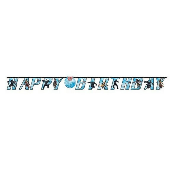 Black Panther Jumbo Letter Banner Kit (1ct)