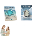 thumbnail image 2 of 2PCS Pocket Hug Gifts Cards, Mini Animal Pocket Hug Token with Inspirational Card, Cute Pocket-Sized Penguin Hug Gifts for Women Men,Holiday Pocket Hugs, 2 of 4