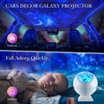 thumbnail image 2 of Proyector Galaxy, proyector de luz LED Galaxy para dormitorio, lámpara de nube Star Galaxy, control de voz, proyector de luz nocturna para niños, proyector de luz de estrellas, temporizador remoto, p JAMW Sencillez, 2 of 5
