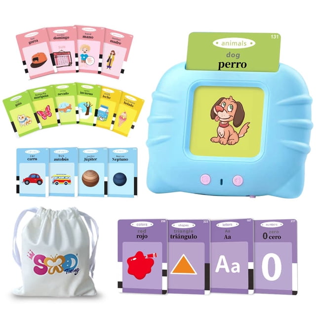 Flash Cards TimingsXD bilingüe español/inglés para niños mayores de 2 años