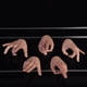 thumbnail image 4 of 5 piezas 1: 6 modelos de mano manos de maniquí de piel de con varios gestos Partes del cuerpo para juguetes de de acción de, 4 of 8