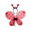 thumbnail image 1 of Conjunto de disfraz de de mariquita para , Halloween, carnaval, cumpleaños y festival., 1 of 8