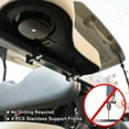 thumbnail image 7 of Roykaw Golf Cart Armrest with Cup Holder for EZGO Club Car Yamaha 1.0'' Square Tube Frame, Beige, 7 of 7