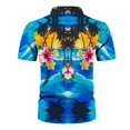thumbnail image 2 of Camisas De Sport Para Hombre Camisas casuales estampadas para hombres Camisas de playa de manga corta a la moda (L, L), 2 of 7