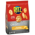 thumbnail image 2 of RITZ Crisp and Thins Cheddar Chips, 7.1 oz, 2 of 11