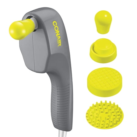 Conair Care Touch-n-Tone Handheld Massager w/ 4 Attachments, HM8WG23