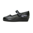 thumbnail image 3 of 24 HOUR COMFORT Justine Wide Width Professional Sleek Shoe BLACK 5.5, 3 of 6