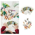 thumbnail image 3 of KAKOWELY Funny Cognitive Toy 1 Set Animal Model Cards Matching Cognitive Toy English Cards Animal Model Toy1.57"X0.79"X0.39", 3 of 5