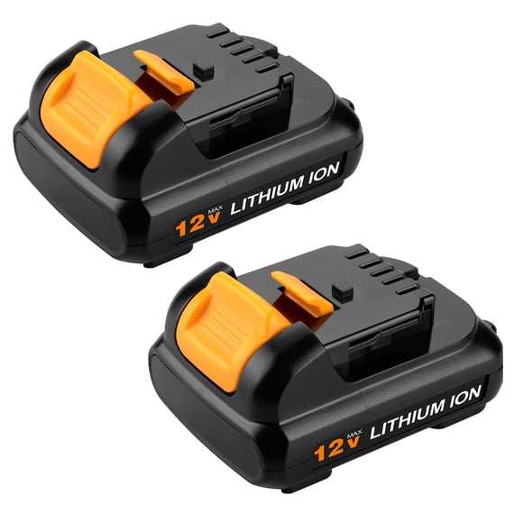 ANTRobut 2Pack 4.0Ah Replacement for Dewalt 12V Battery DCB124 DCB126 DCB120 DCB123 DCB125 DCB127 Compatible with 12V Power Tools