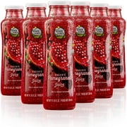 Heaven & Earth 100% Pure Organic Pomegranate Juice 11.15oz 6 Pack, NO Concentrate! Cold Pressed, Non GMO Verified, No Sugar Added, No Preservatives