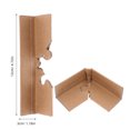 thumbnail image 2 of WHAMVOX 50Ud Esquinas De Papel Reforzadas Para Protección De Cajas En Transporte Seguro, 2 of 6