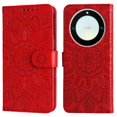 thumbnail image 1 of Funda tipo cartera GANGXUN para Honor Magic 5 Lite , diseño girasol, cuero PU, soporte, cierre magnético, tarjetero, 1 of 5