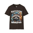 thumbnail image 2 of Raccoon Whisperer - Funny Raccoons Lover Novelty Unisex Softstyle T-Shirt, 2 of 6