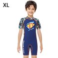 thumbnail image 4 of Soidarity Trajes de neopreno de 2,5 MM, traje de buceo para niños, traje de baño térmico de una pieza a la moda, traje de baño antiquemaduras solares Deportes acuáticos Negro XL Soidarity OD003655-04, 4 of 6