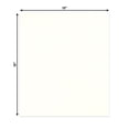 thumbnail image 2 of Antique White 13x15 Uncut Art Mat Board - No Opening - 25 Mats, 2 of 7