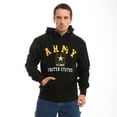 thumbnail image 2 of Rapid Dominance S45-ARM-BLK-03 Pullover Hoodies, Us Army, Black, Large, 2 of 3