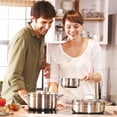thumbnail image 4 of Korkmaz Alfa 2 Piece 4.2 Liter Stainless Steel Low Casserole Dish with Lid, 4 of 5