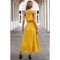 thumbnail image 5 of Halter Polka Dot Polka Dot Maxi Dress, 5 of 8