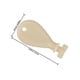 thumbnail image 2 of unbranded 4Ud Llave De Repuesto Para De Higiénico Material ABS Color Beige Para Oficina, 2 of 8