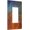 Rusty Copper Red Blue Rust, variant on 1 Gang Duplex Light Switch Cover Blue Red Orange Messy Rust Metal Print Receptacle Wall Plate Outlet Patina Moss Copper Art Dual Mid Size Plug