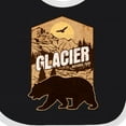 thumbnail image 4 of Inktastic Glacier National Park Vacation Boys or Girls Baby Bib, 4 of 4