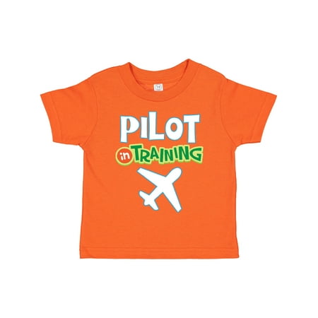 

Inktastic Pilot in Training Airplane Boys Future Job Gift Toddler Boy or Toddler Girl T-Shirt
