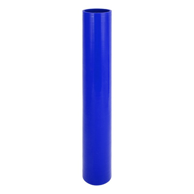 Ofertas Únicas 1 Pcs Manguera de Silicona Azul de 63mm/2.48" ID 500mm/19.69" Longitud 0 Grados Manguera de Refrigerante Universal