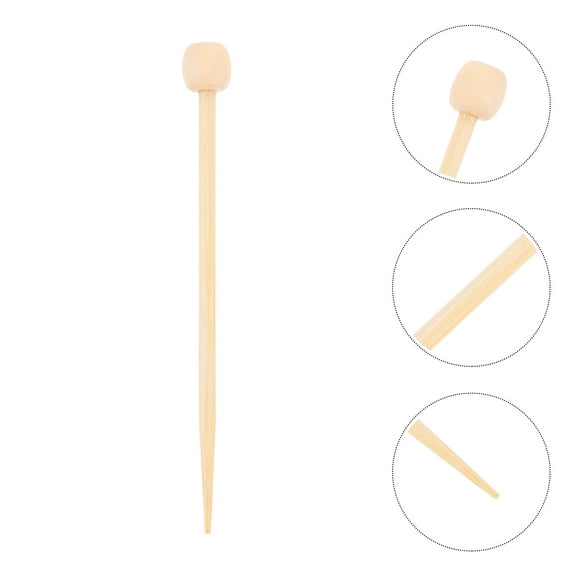 TEHAUX Knitting Needles Set Wood 20Pcs