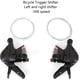 thumbnail image 4 of Soidarity Gatillo cambiador de dial dividido de amplia compatibilidad para bicicletas de montaña, 2 piezas Ciclismo, 4 of 6
