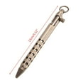 thumbnail image 2 of SNNROO Stylo de Poche Portable Rétro EDC Type à Boulon Hexagonal Action Cuivre Laiton Stylo Gel, 2 of 15