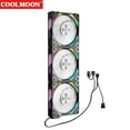 thumbnail image 1 of Ventilador Refrigeración para PC Chasis 120mm 5V ARGB 3 Pines 4 PWM, 1 of 9