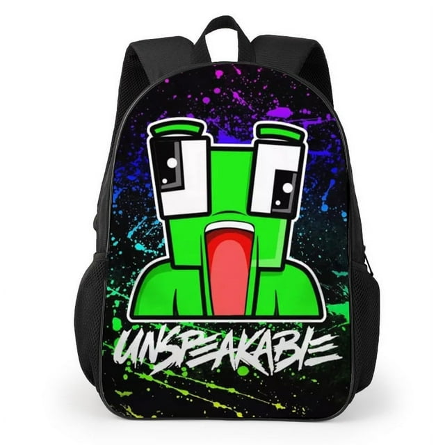 Mochila Unspeakabless Anime School de poliéster 330 g 30 x 13 x 40 cm