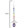 thumbnail image 2 of Crystalsuncatcher colgante de cristal ángel chakra arcoíris fabricante ángel guardián ornamento decoración de ventana, 2 of 5