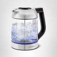 thumbnail image 2 of CUCKOO Electric Tea Kettle with Infuser, Glass Electric Kettle with Multi-Temperature Control, Easy to Read LED Lights, 1.7 Liter Capacity Tea Maker, 2 of 8