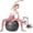 black, variant on Anti Burst Large Exercise Ball for Yoga Non Slip Pilates Ball with Pump 550 lbs Capacity for , Fitness Size L 23 to 26 inches, About 58 to 65cm