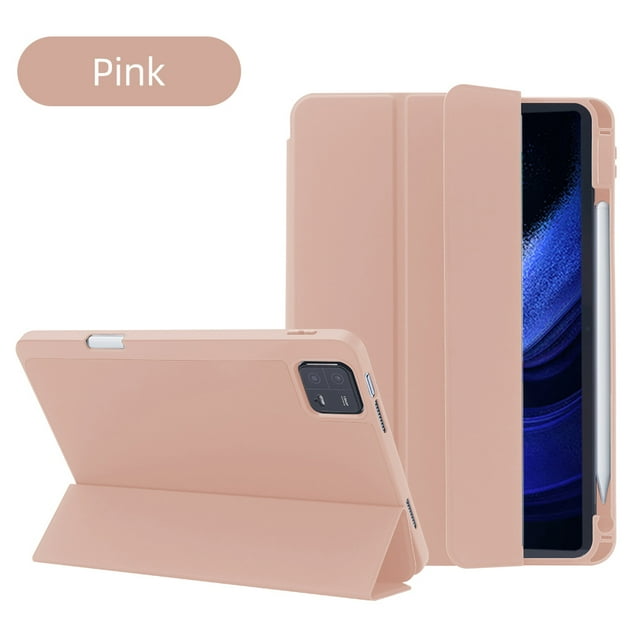 For Xiaomi Pad Case for Xiaomi Mi Pad 5 & 5 Pro 11 inch Tablet Case for Mi Pad 6 & 6 Pro 11 inch with Awake / Sleep Cover Funda Pink Mi Pad 6-6 Pro 11 in