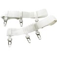 thumbnail image 1 of Sonducket 2 piezas sexy y de moda hasta el muslo liguero para media con clip abraza el lado femenino Accesorios de disfraces Blanco l, 1 of 6