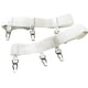 thumbnail image 1 of Sonducket 2 piezas sexy y de moda hasta el muslo liguero para media con clip abraza el lado femenino Accesorios de disfraces Blanco l, 1 of 6