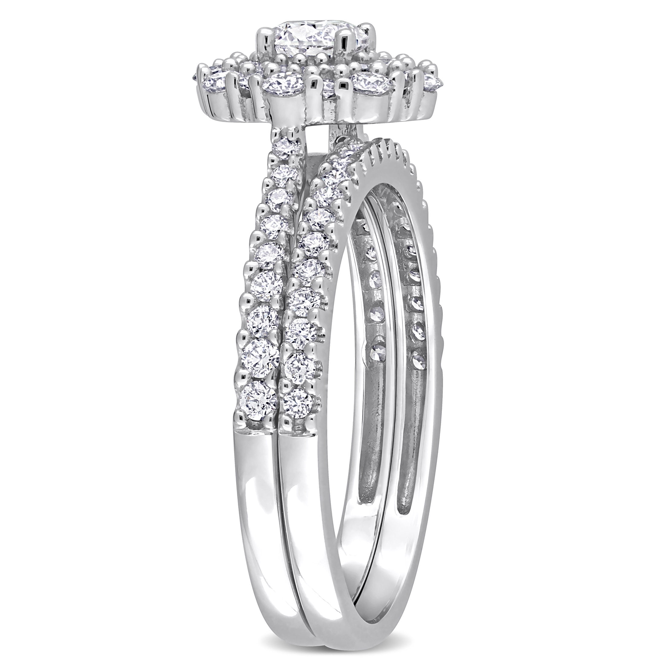 Everly Women's Diamond 14k White Gold Bridal Set
