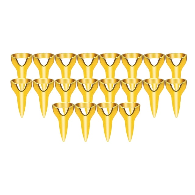 20 piezas Anillos de separación de cabello Yuyangstore herramientas para trenzar Oro