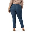 thumbnail image 3 of Levi Strauss Signature.™ Women's Plus Mid Rise Straight Jeans, 3 of 3
