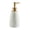 White, variant on DQQ153 Ceramic Soap Dispenser Refillable Pump Bottles For Liquid Soap, Dish Soap, Lotion