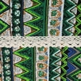 thumbnail image 4 of Bohemian Style Square Tablecloth Cotton Linen Lace Boho Table Cloth for Kitchen Dining Room Tabletop Decoration, 4 of 6