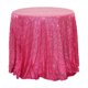 thumbnail image 2 of Round Tablecloth Glitter Wedding Glitter For Wedding Parties 47x47 Inches In A Variety Of Colors, 2 of 5
