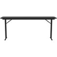 thumbnail image 3 of UrbanPro 3/4" High Pressure Folding Seminar Table with Off-Set Leg Black Granite, 3 of 3